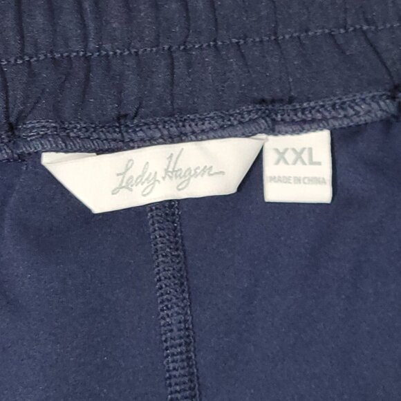 Lady Hagen Golf Skort Womens Size XXL Tummy Control Pull On Skirt Navy Blue NEW - Picture 3 of 12